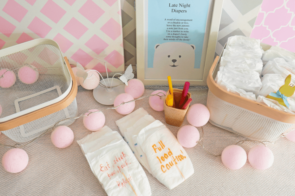 Baby shower games