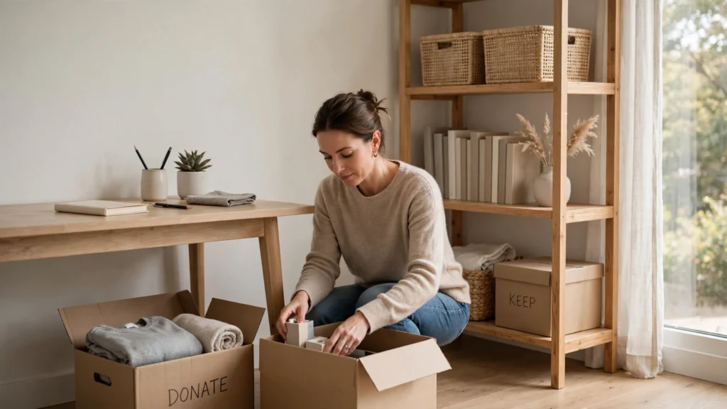 Practicing Simpciry by decluttering everyday spaces