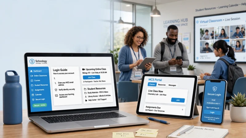 MCS App Portal Login Guide 2026: Access Schoology, Backpack & More