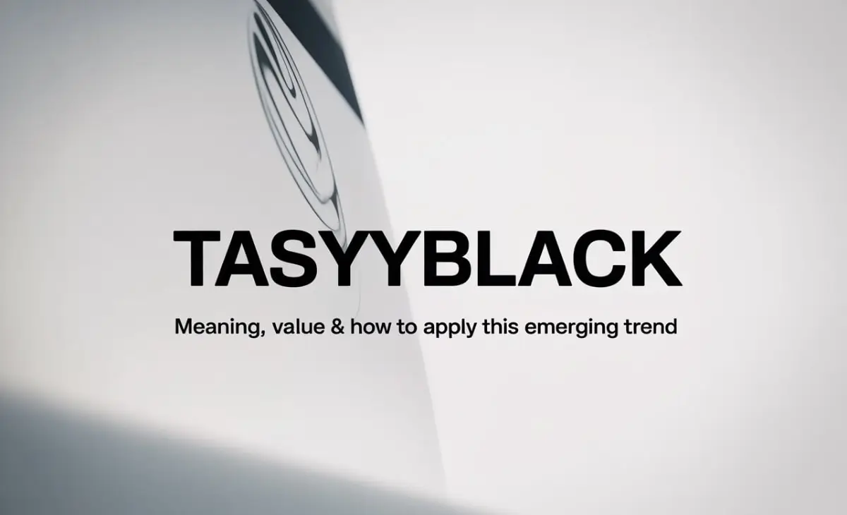 Understanding Tasyyblack: A New Aesthetic, Identity & Philosophy