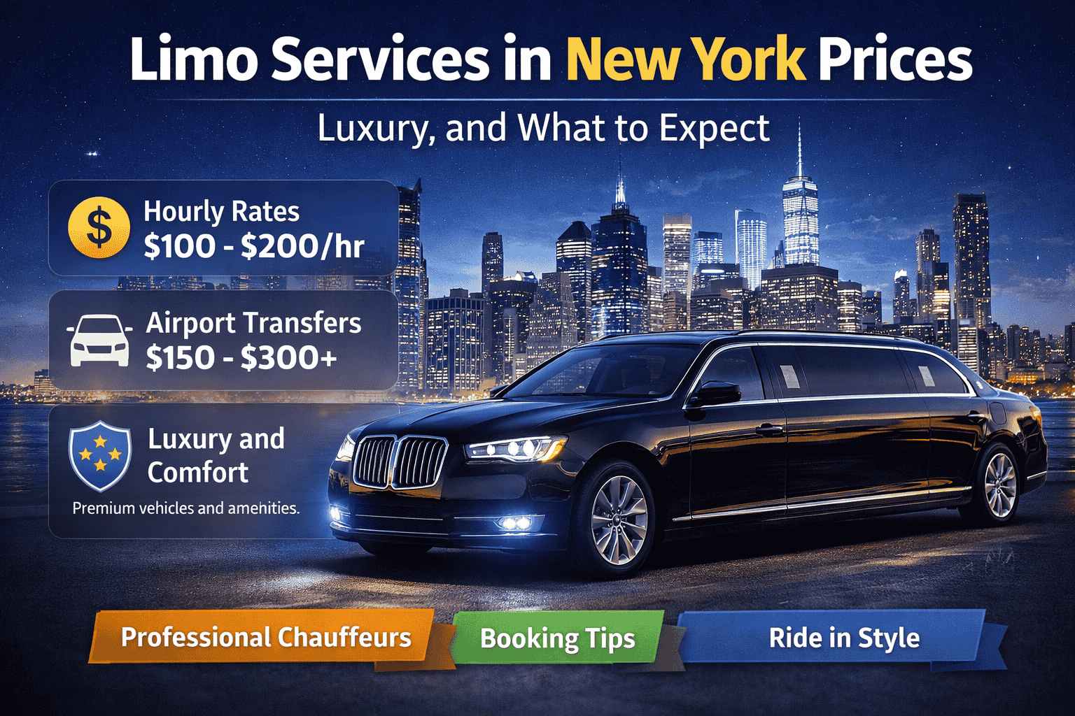Limo Services in New York Prices: Luxury, and What to Expect