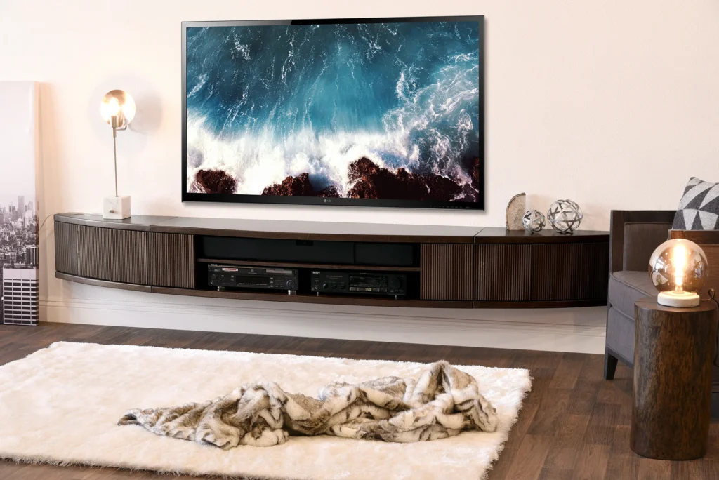 floating entertainment center
