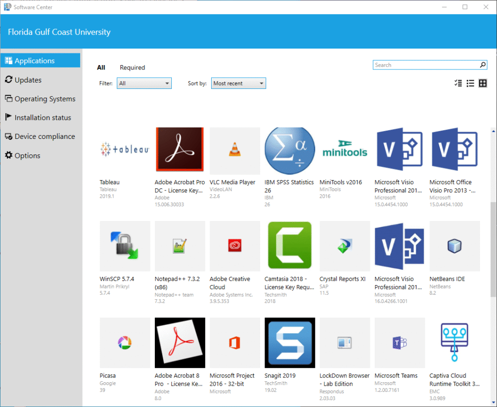 software center