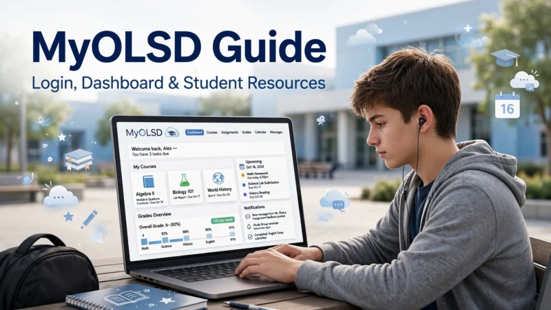 MyOLSD Login & Portal Guide (2026): Access Dashboard, Grades & Schoology