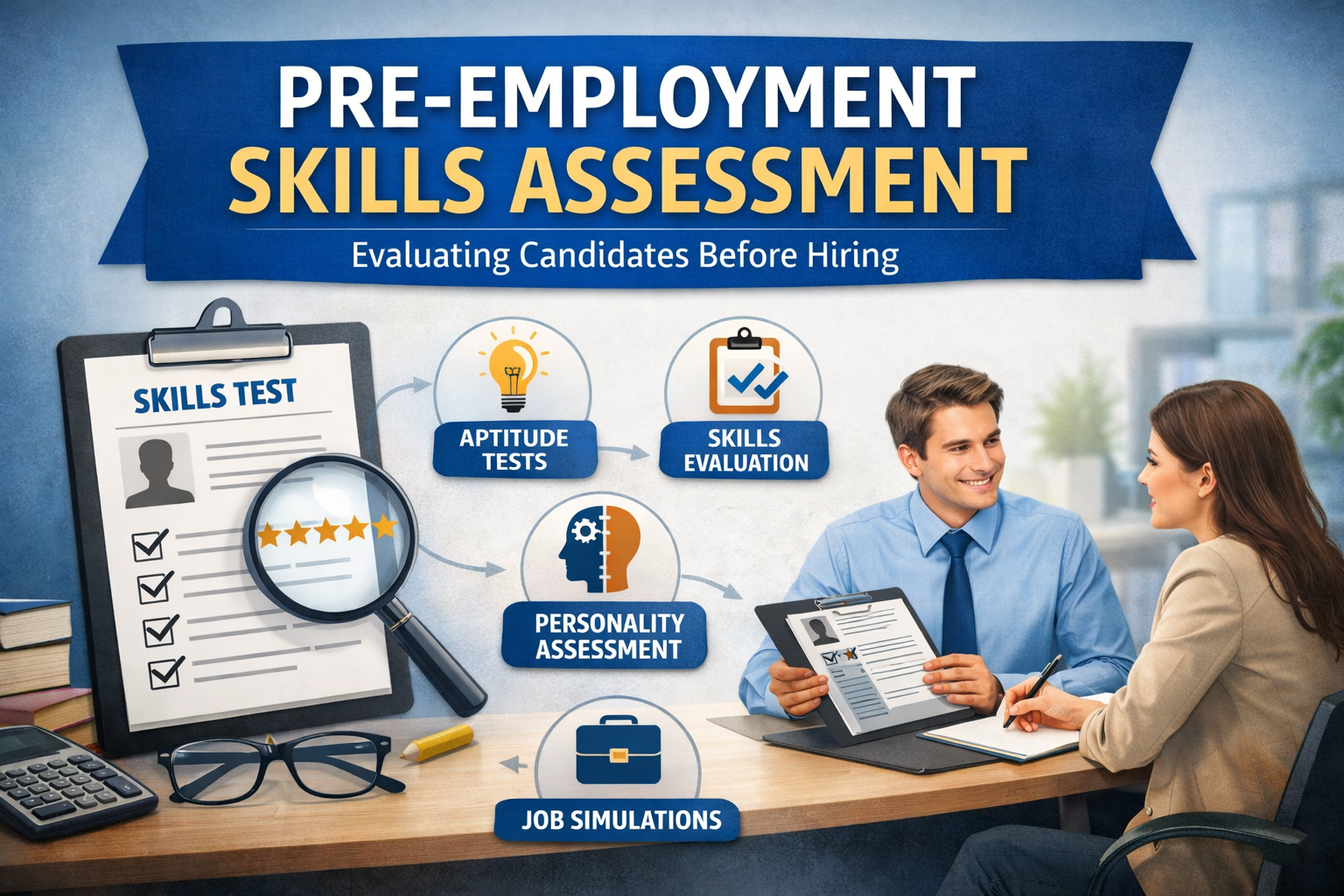 How Pre-Employment Skills Assessment Improves Hiring Using Skills Assessment Tests for Employment