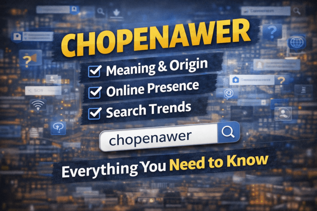 chopenawer