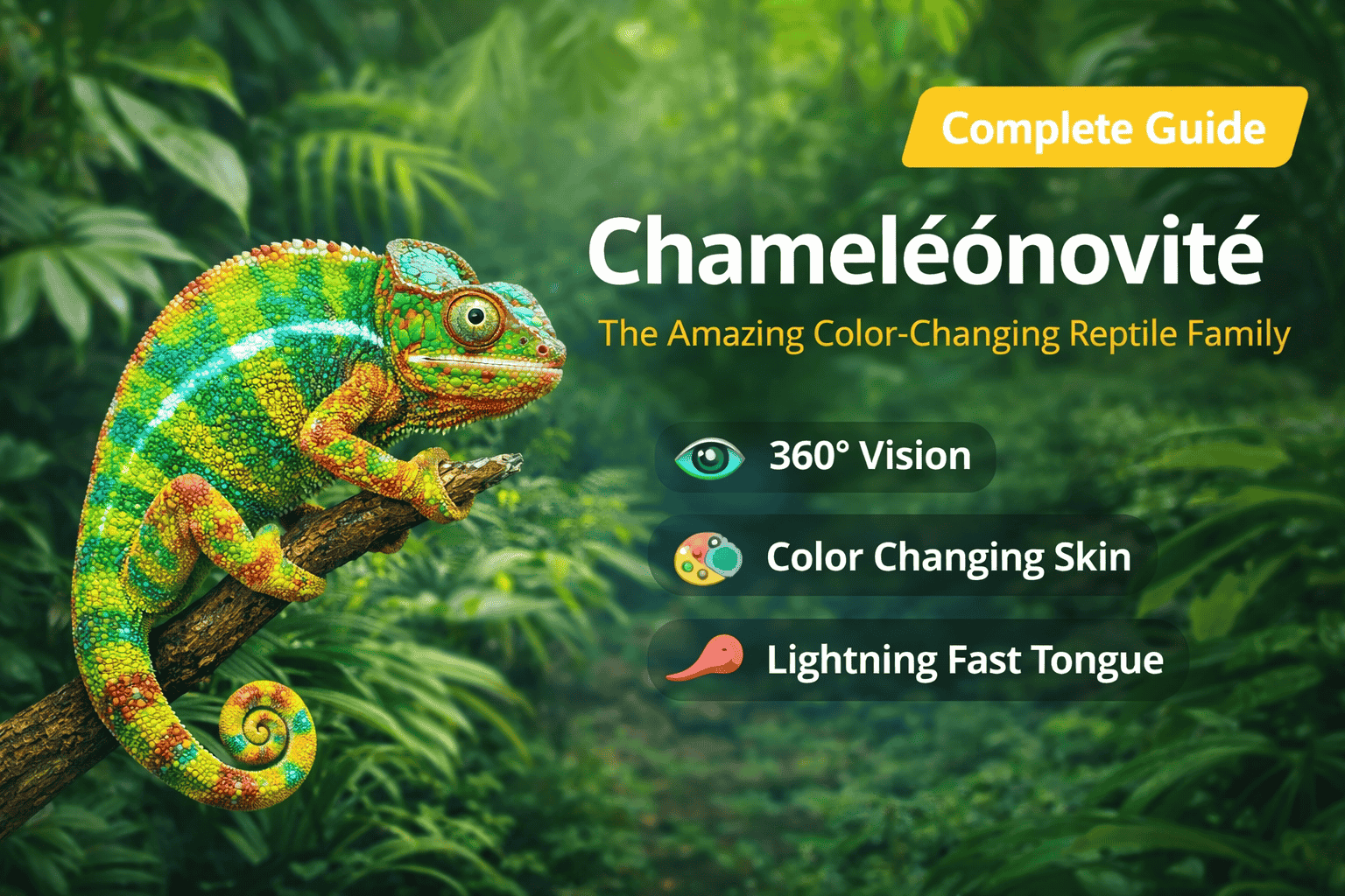 Chameleónovité: Complete Guide to the Fascinating Chameleon Family
