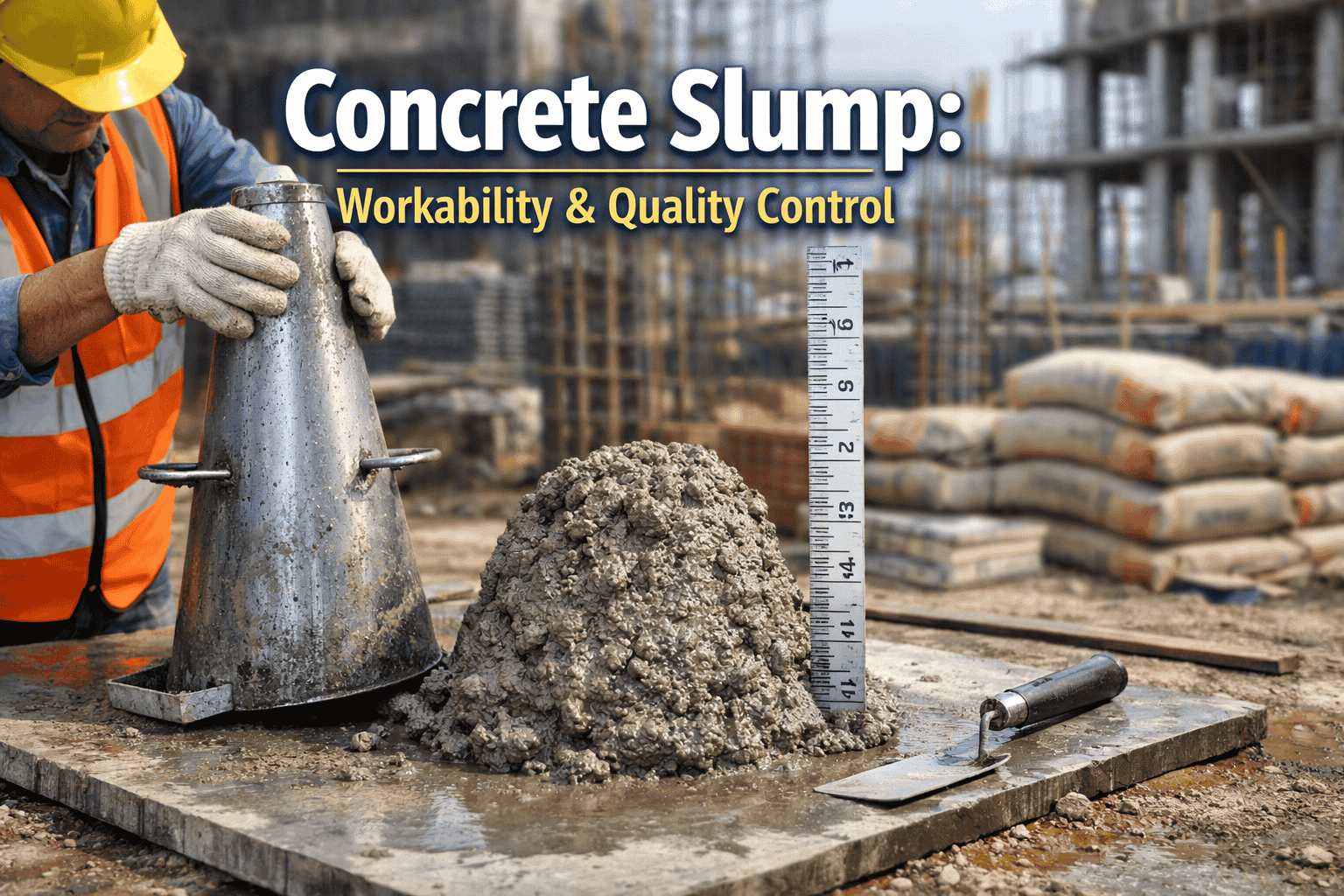 How to Perform a Concrete Slump Test Correctly (Step-by-Step Guide)