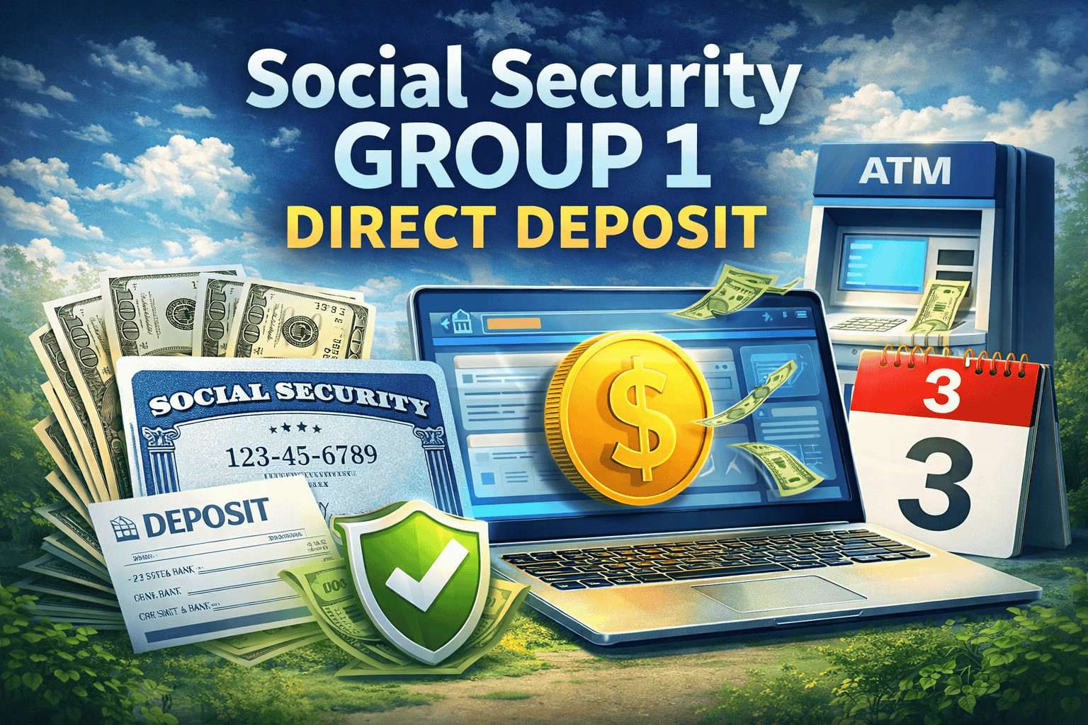 Social Security Group 1 Direct Deposit