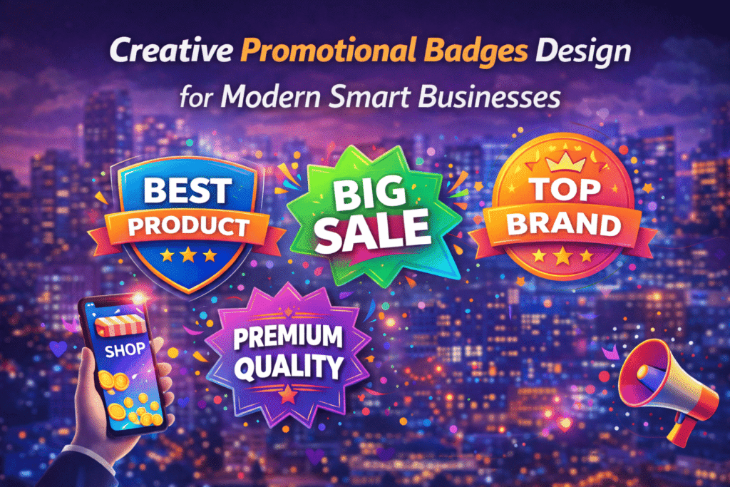 Creative Promotional Badges