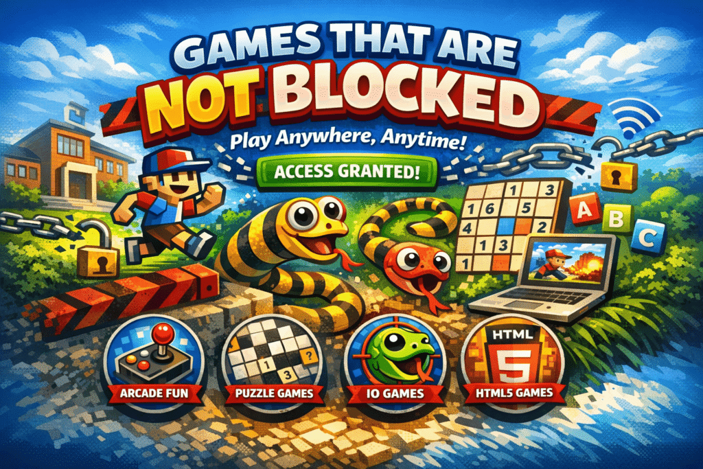 games that are not blocked
