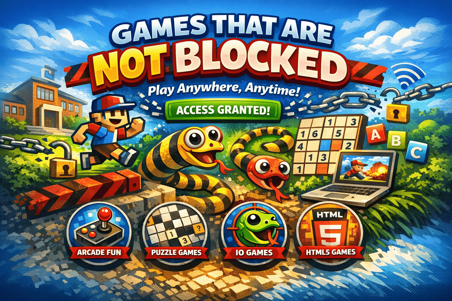 Top Online Games That Are Not Blocked (No Download Needed)
