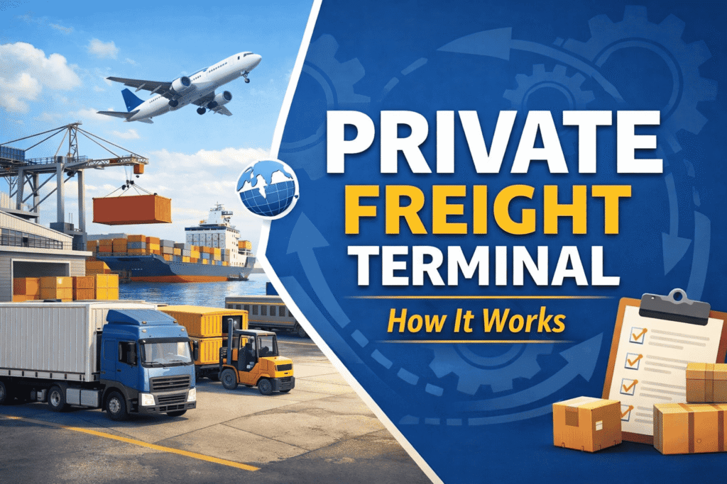 private freight terminal