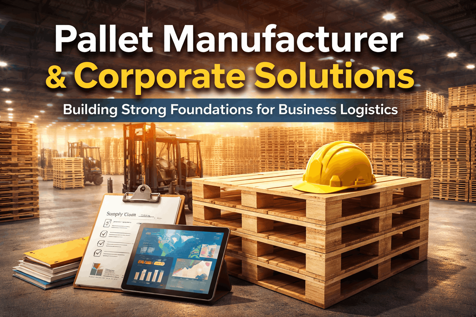 Pallet Manufacturer and Corporate Solutions: Building Strong Foundations for Business Logistics