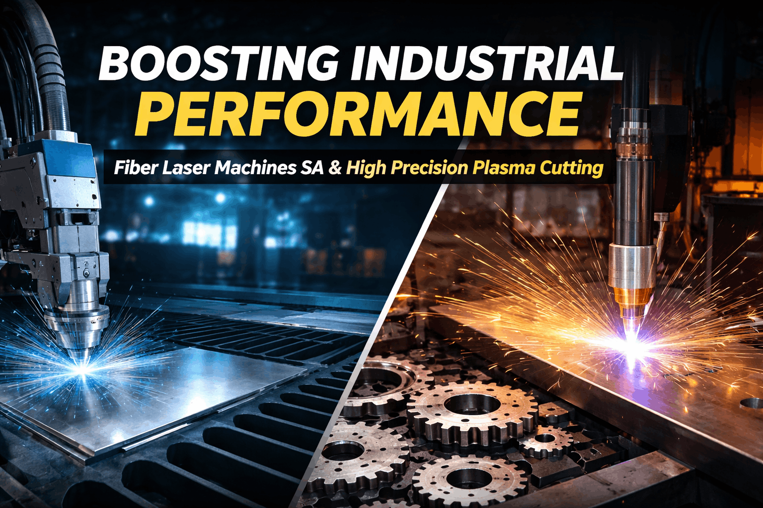 Boosting Industrial Performance with Fiber Laser Machines SA and High Precision Plasma Cutting