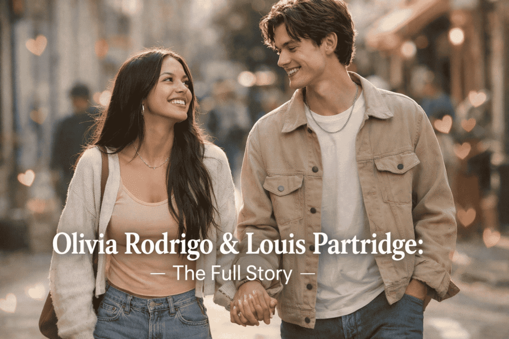 olivia rodrigo and louis partridge
