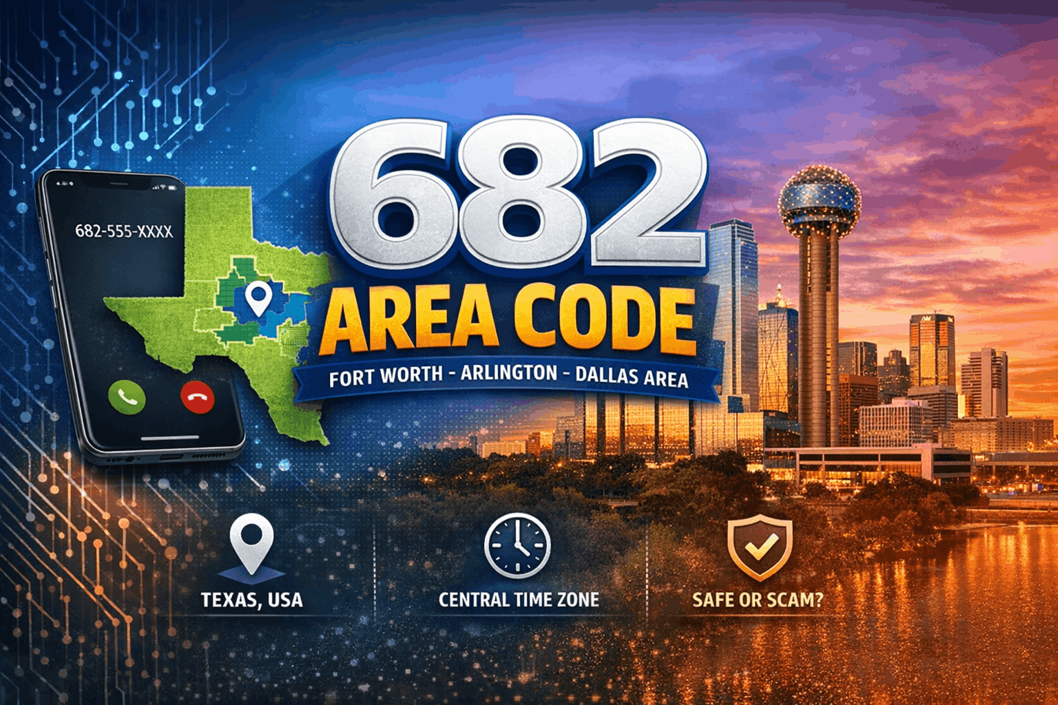 682 area code