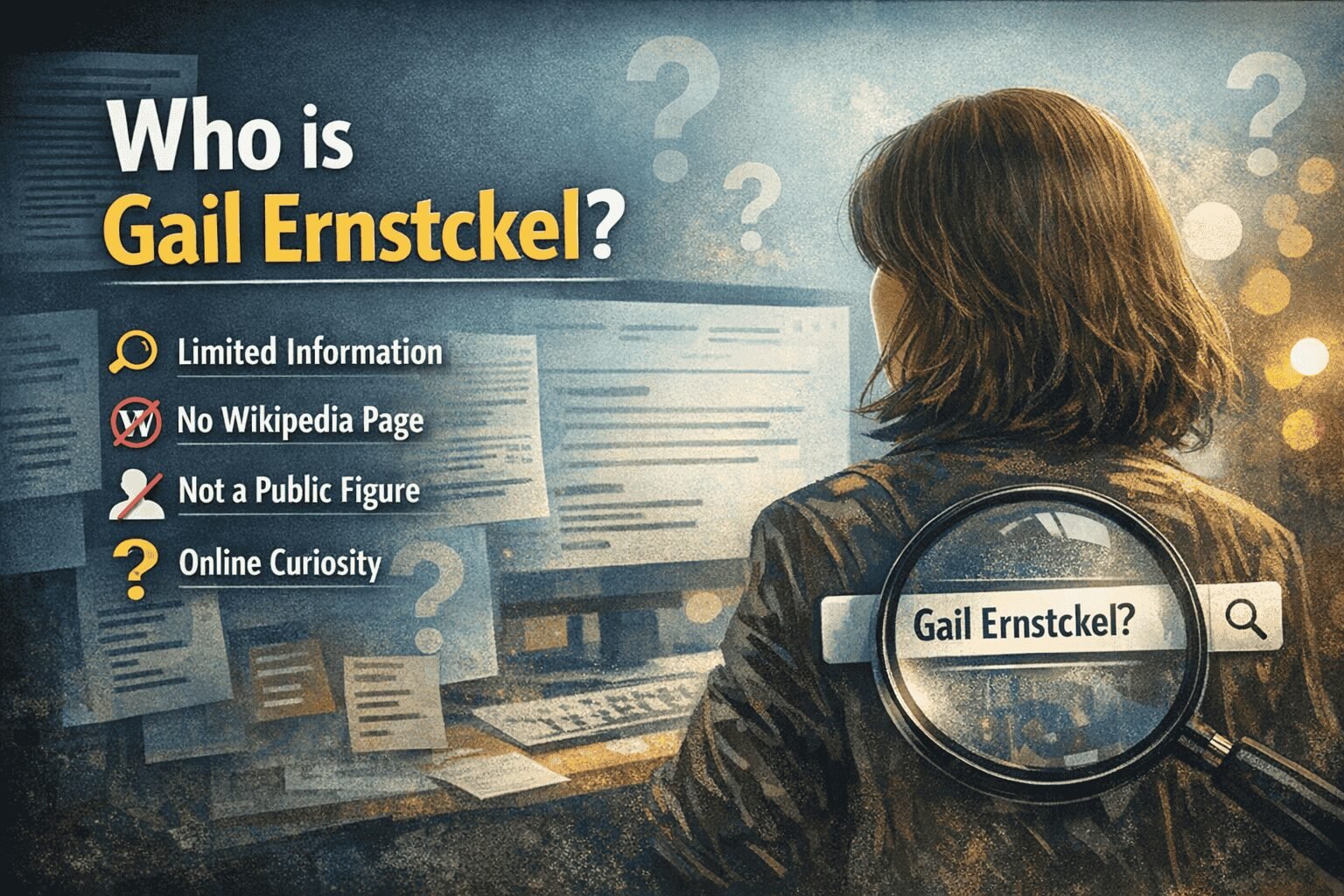 Gail Ernstckel: Simple Guide, Background, and What People Want to Know