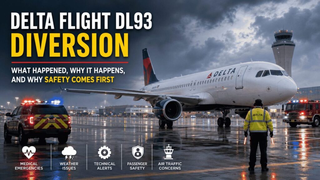 delta flight dl93 diversion