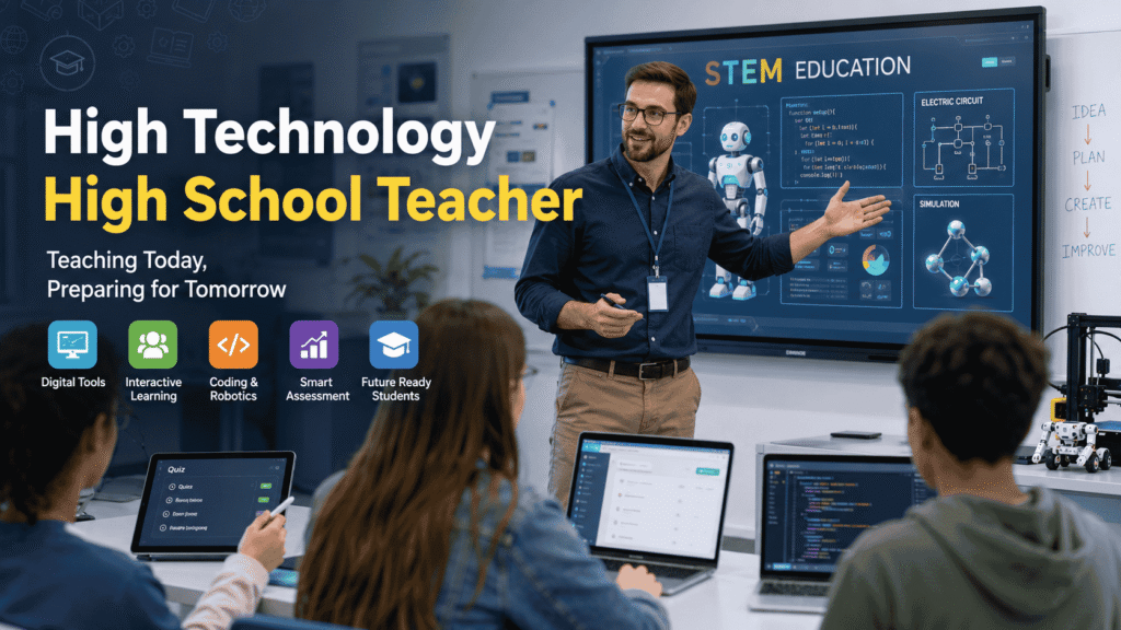 high technology high school teacher