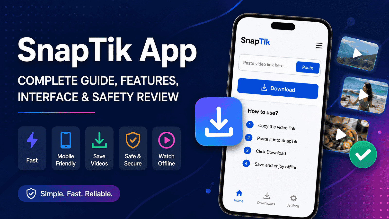 snaptik app