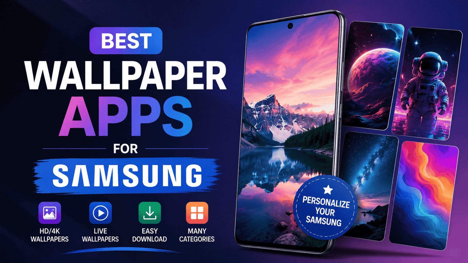 Best Wallpaper Apps for Samsung Android: Complete Guide 2026