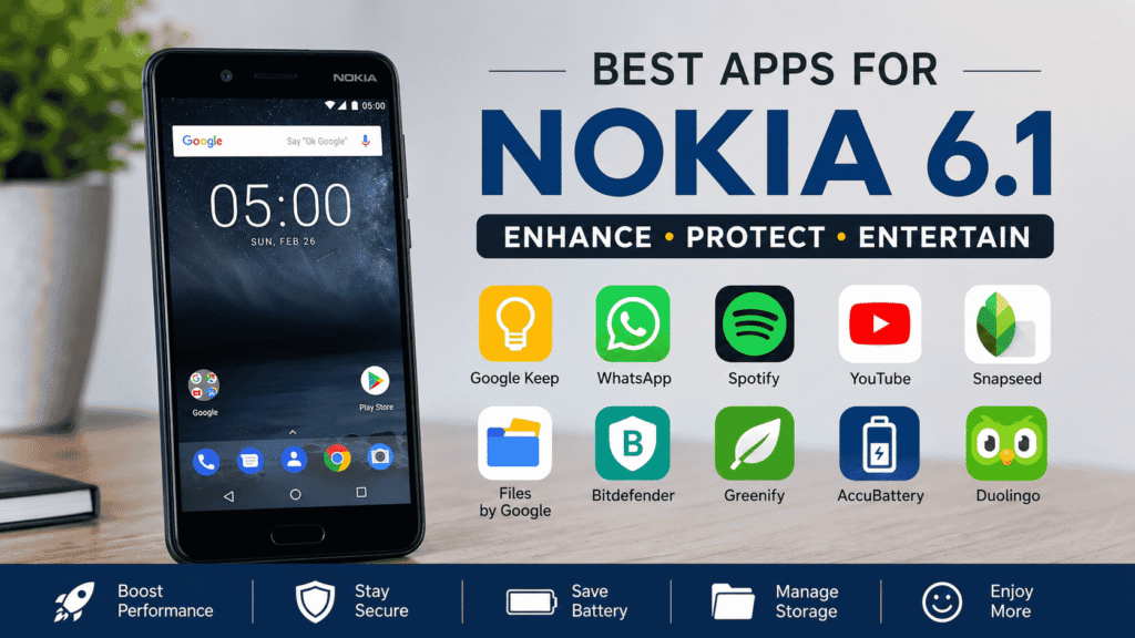 nokia 6.1 apps