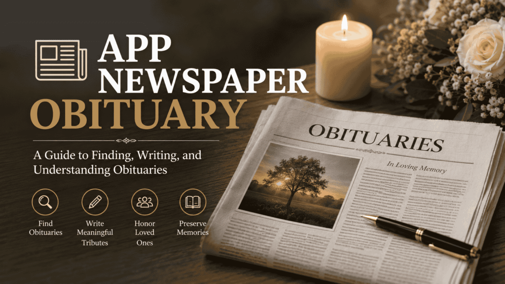app newspaper obituary