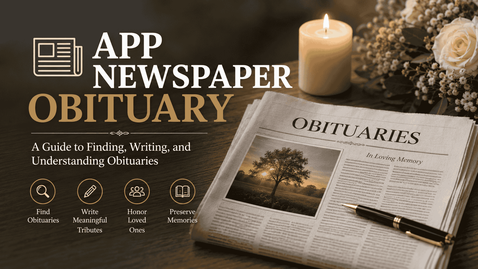 app newspaper obituary