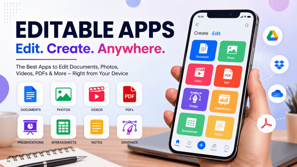 editable apps
