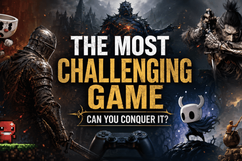 The Most Challenging Game: A Complete Guide to Gaming’s Toughest Titles