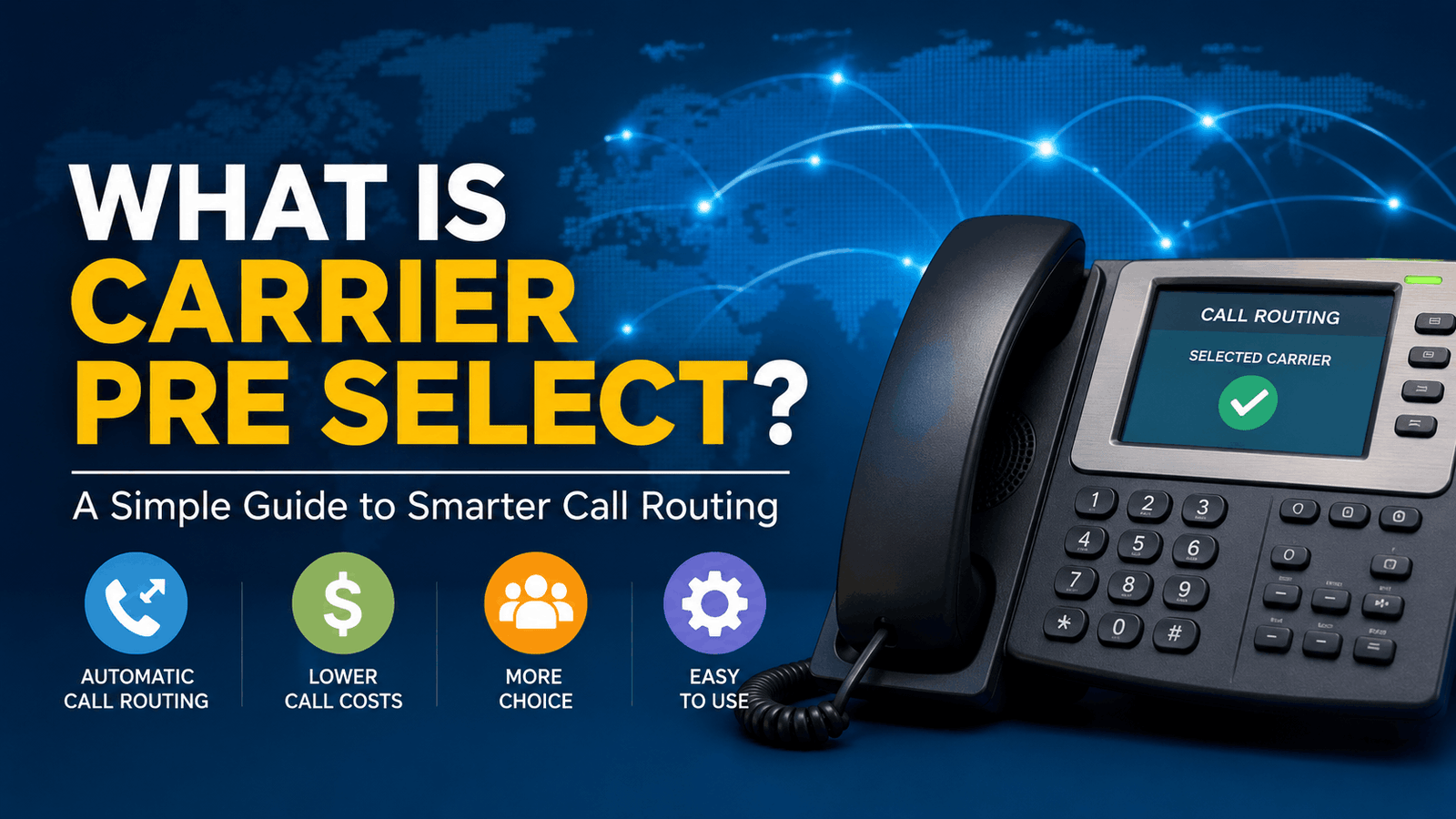 carrier pre select