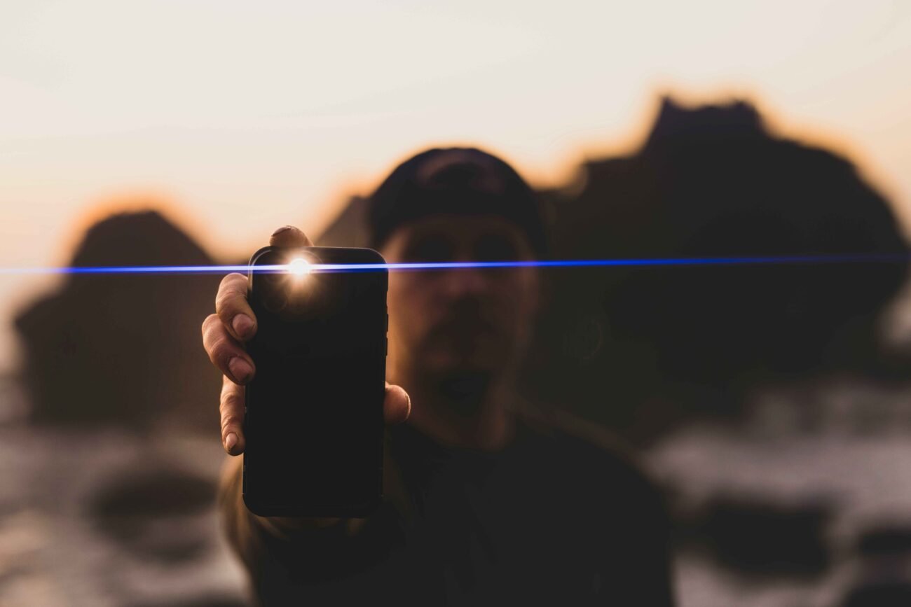 phone with flashlight