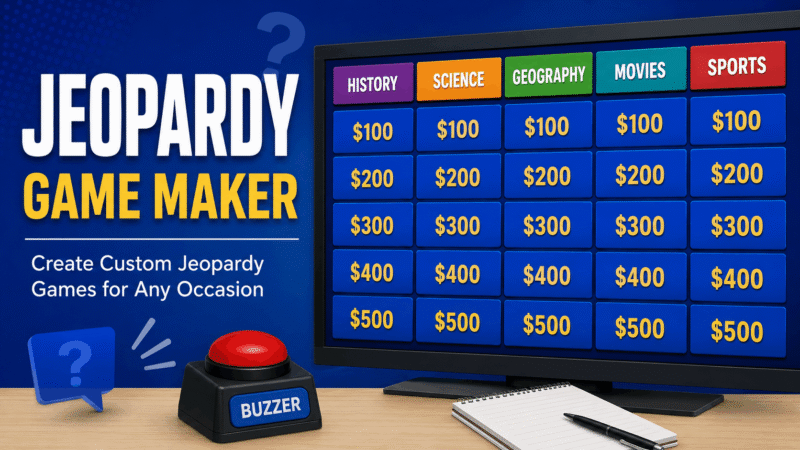 Best Jeopardy Game Maker for Teachers and Teams