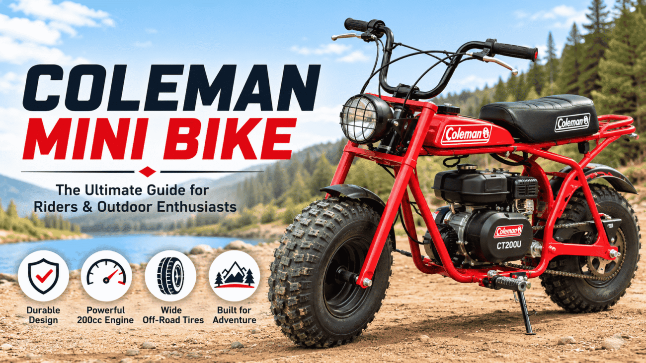 coleman mini bike