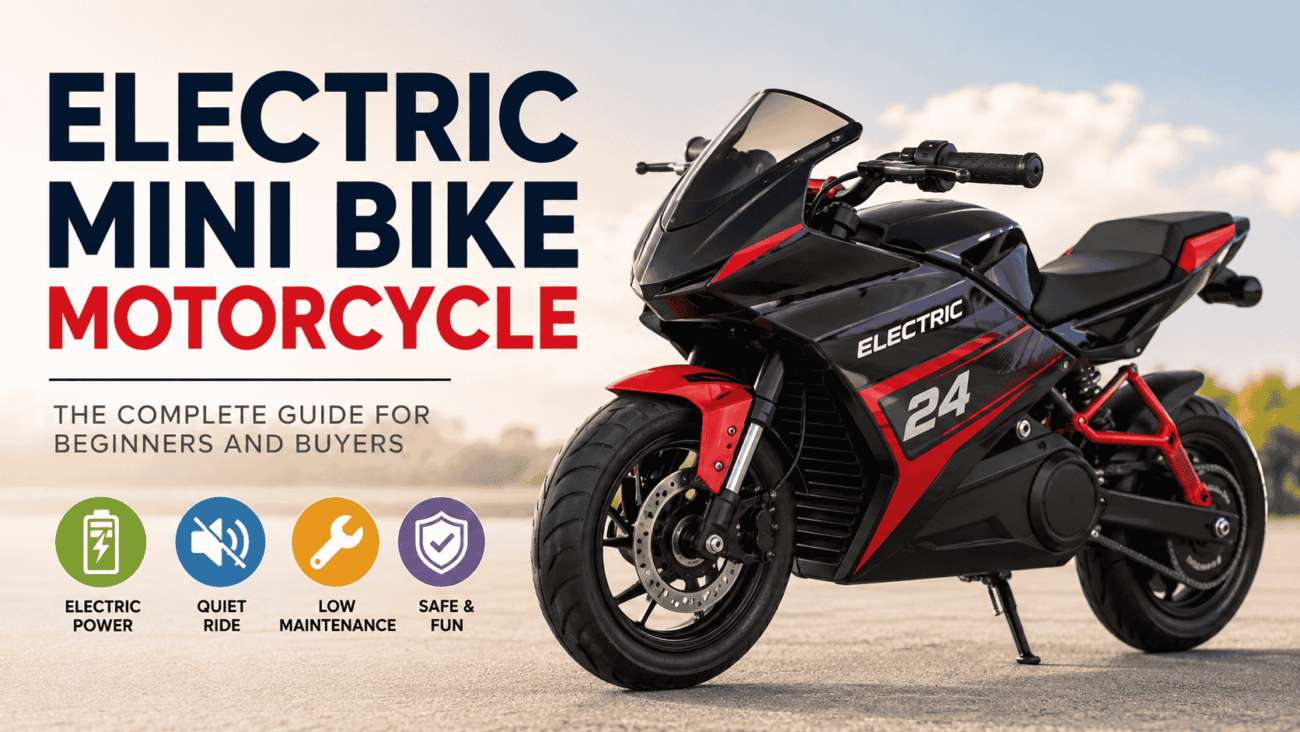 electric mini bike motorcycle