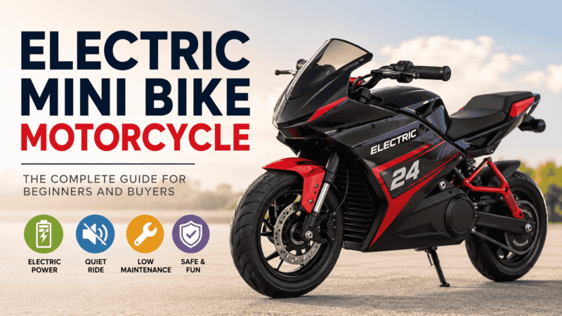 electric mini bike motorcycle