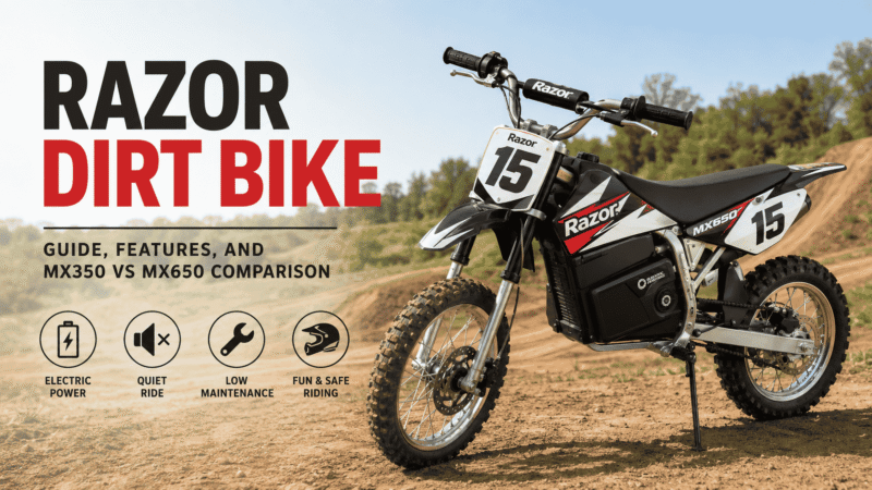 Razor Dirt Bike Guide: How to Choose the Right Electric Model