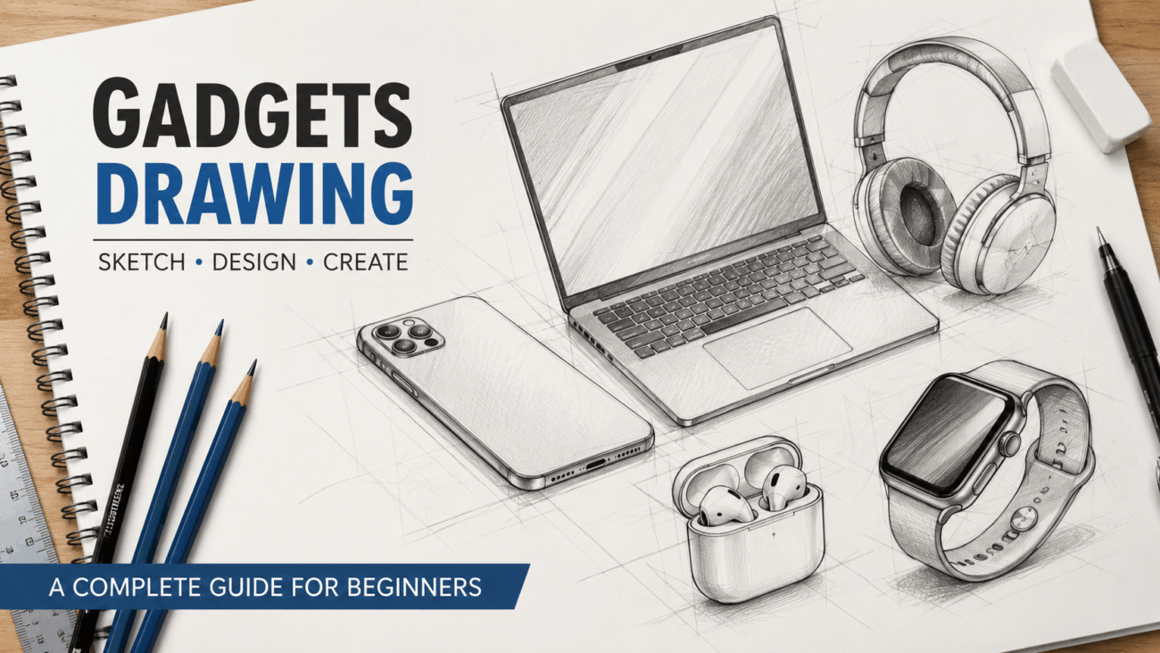 gadgets drawing