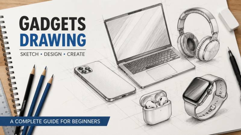 gadgets drawing