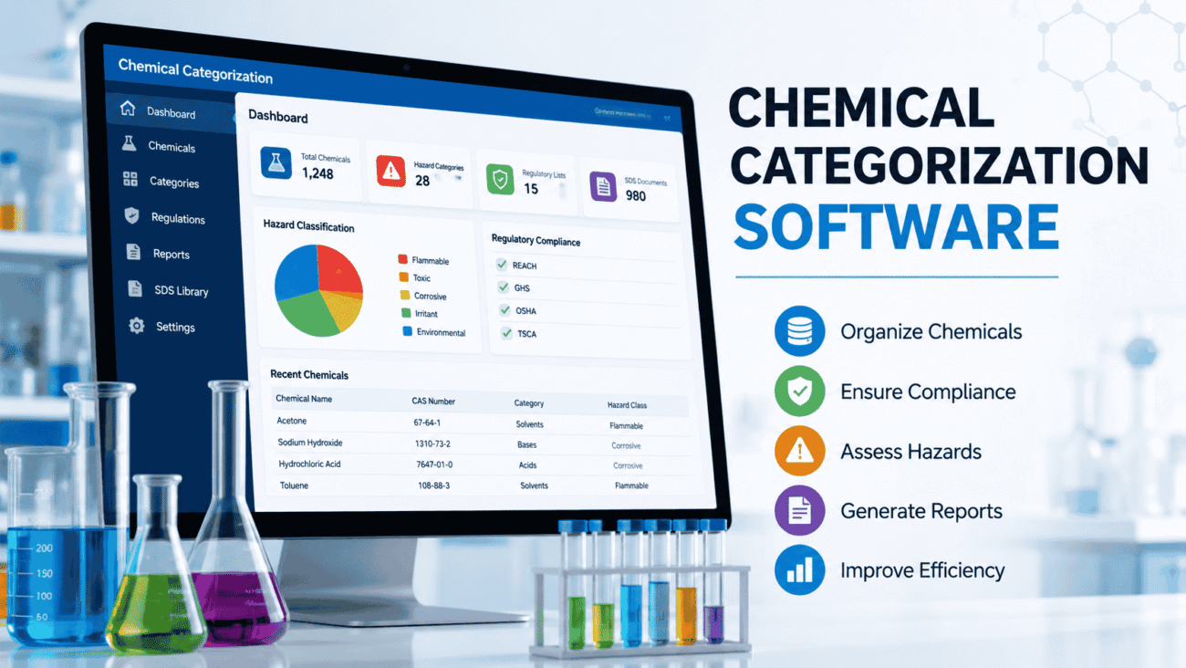 chemical categorization software