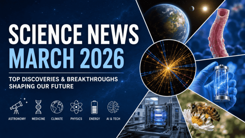 Science News March 2026: Essential Updates