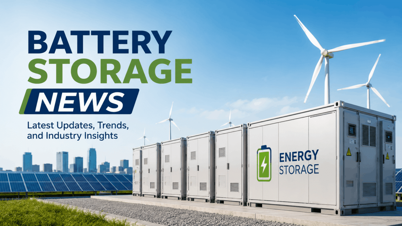 battery storage news