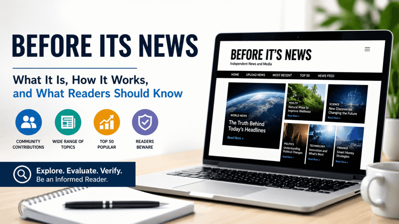 before its news
