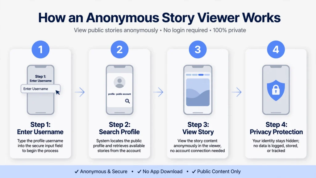 Steps to use StoriesIG for anonymous Instagram story viewing